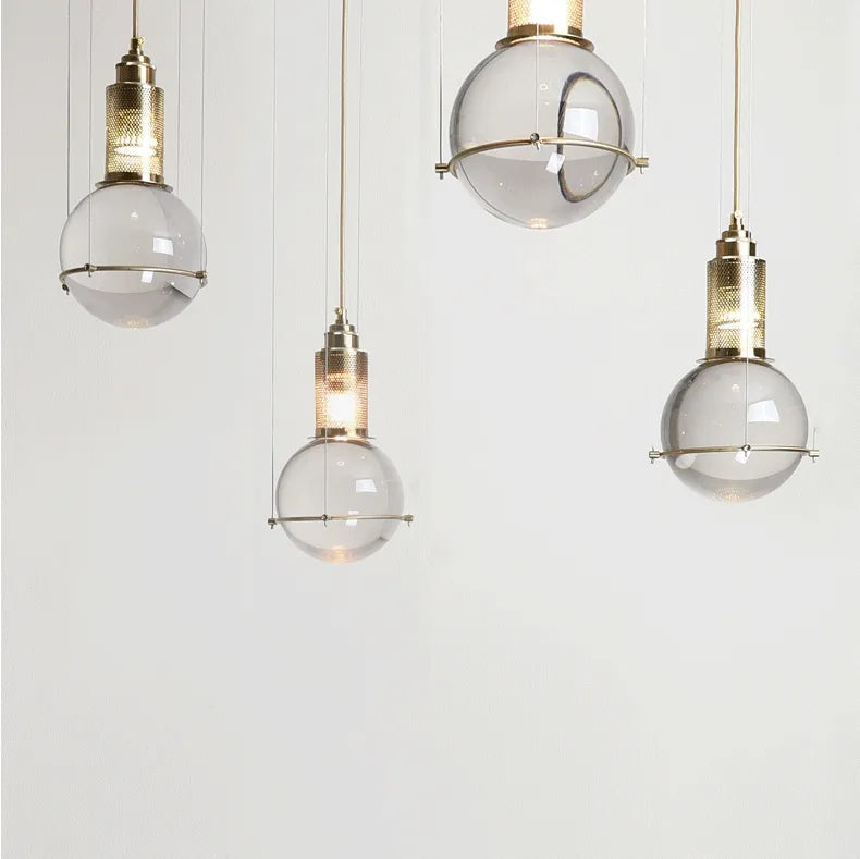 Niklaus - Single Head Postmodern Ball Hanging Ceiling Pendant Light