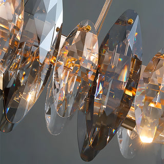 Annelie - Smoked Transparent Crystal Ceiling Chandelier