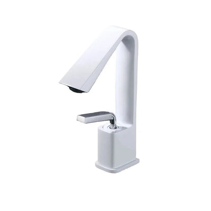 Ken - Modern Angular Spout Single Handle Bathroom Tap