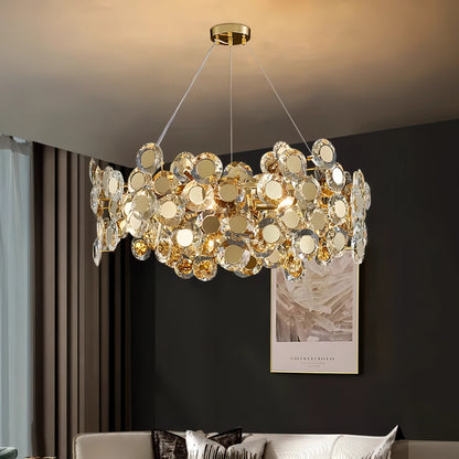 Jorge - Modern Round Ball Glass Hanging Chandelier
