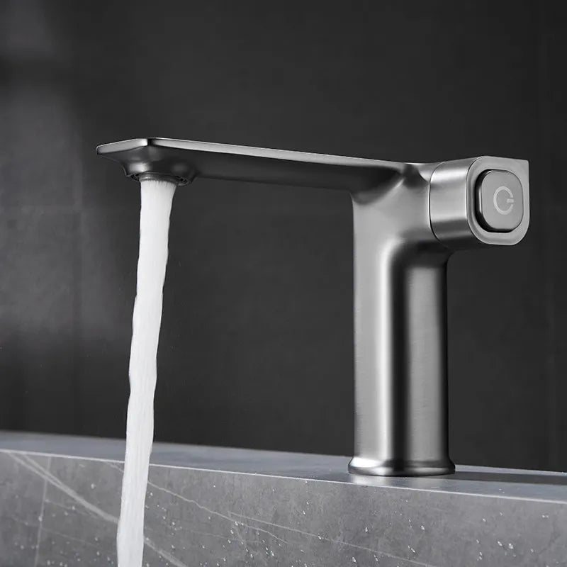 Zhuri - Sink Mixer Push-Button Modern Tap