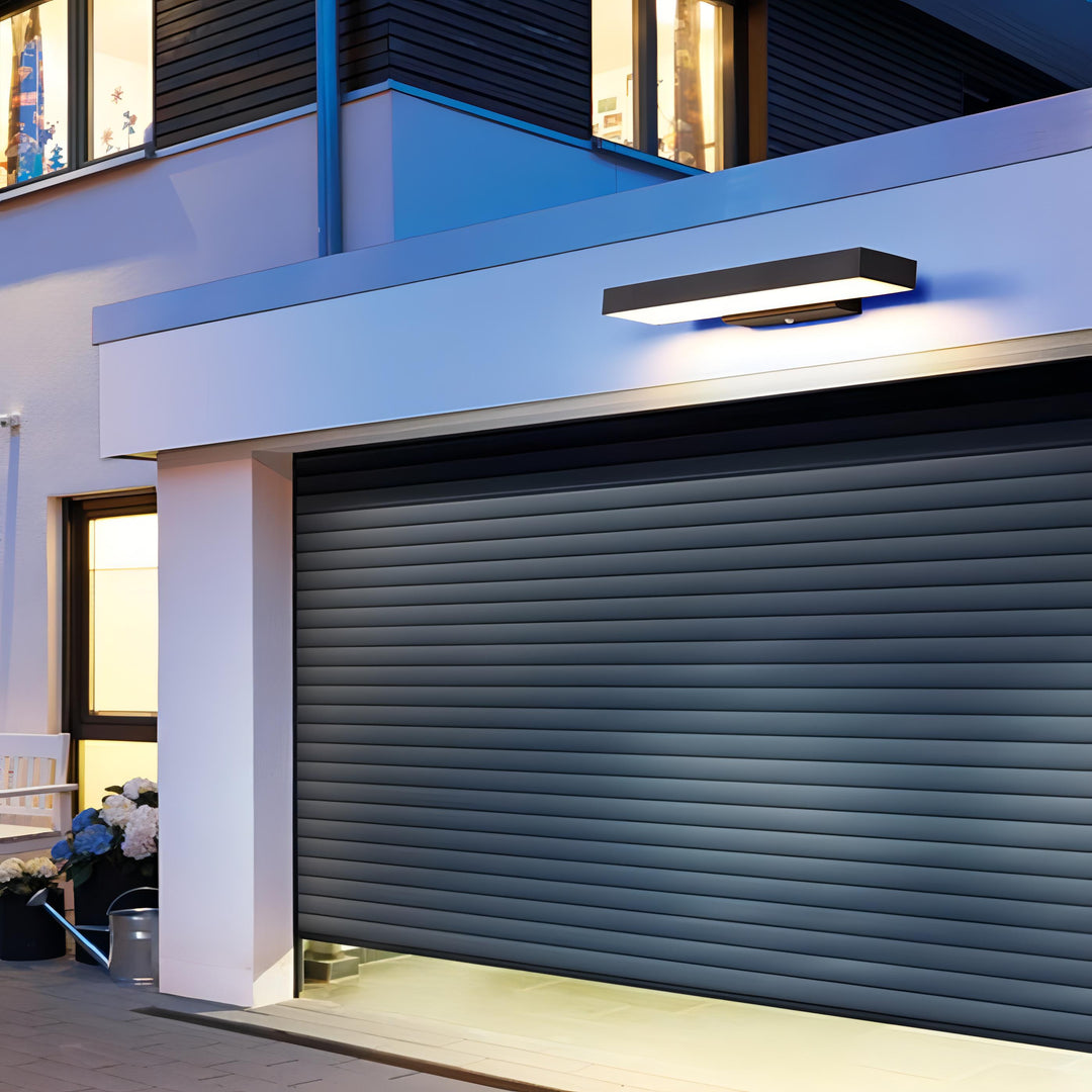 Solstice - Motion Sensor Outdoor Garage Wall Light Bar