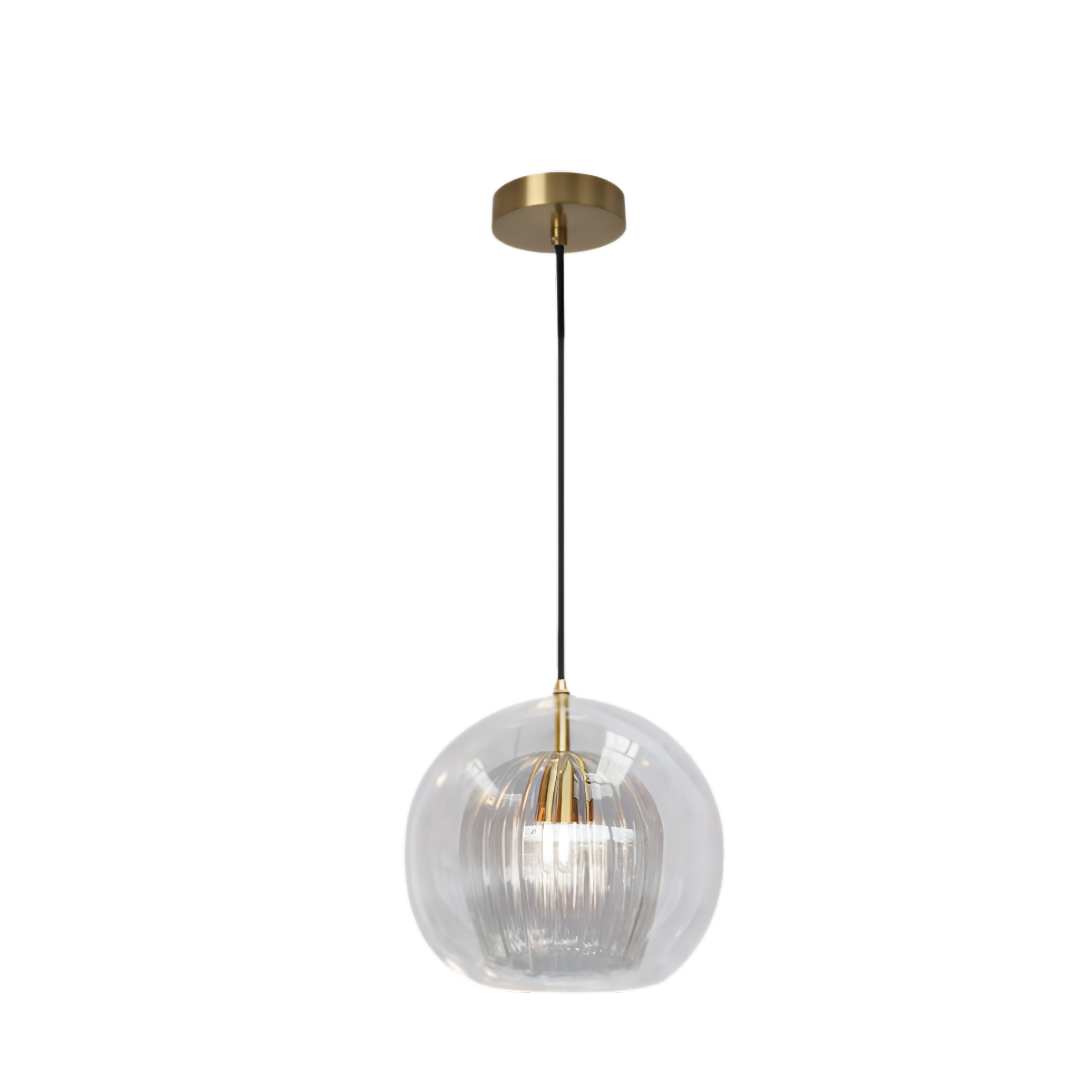 Azriel - Modern Doubler Glass Shade Pendant Ceiling Light