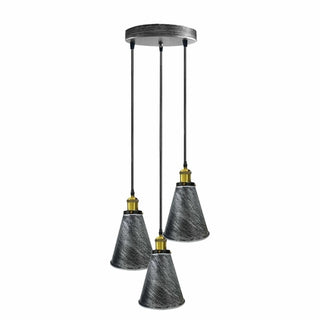 Ayala - Modern Round 3 Head Cone Ceiling Light