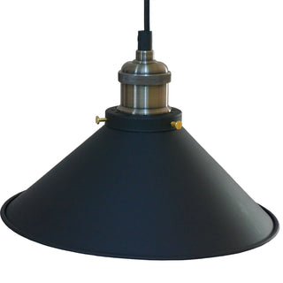Hartman - Modern Industrial Cone Black Ceiling Light
