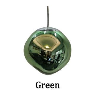 Dahlia - Modern Hanging Round Coloured Glass Hanging Pendant Ceiling Light