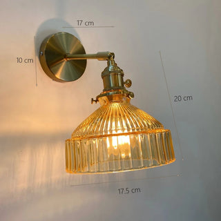 Trinity - Glass Lampshade Wall Mounted Lamp