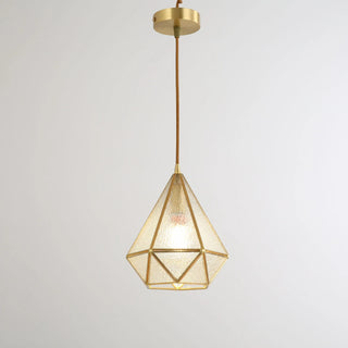 Luna - LED Modern Geometric Glass Pendant Lights