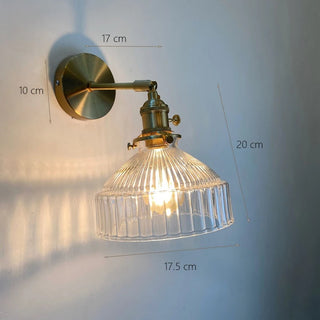 Trinity - Glass Lampshade Wall Mounted Lamp