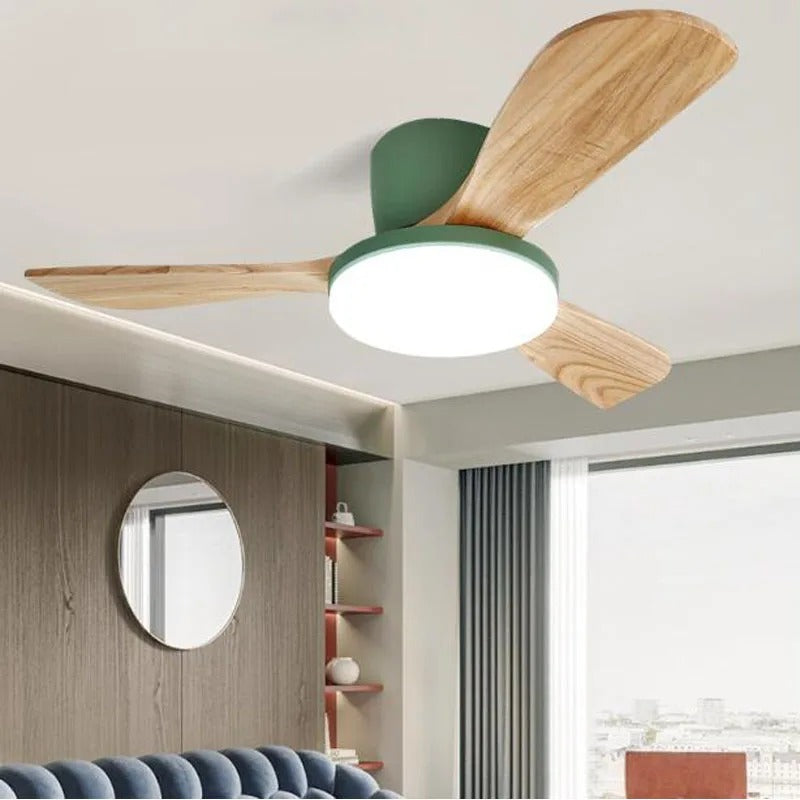 Lankford - 42/52Inch Quiet Bedroom 3 Blade Ceiling Fan