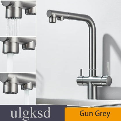 Grady - Deck Mounted 360 Rotate Water Purification Mixer Tap