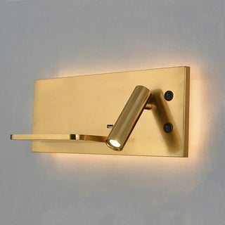 Cassandra - Modern Dual Wall Reading Light with Wireless Phone Charger Charging