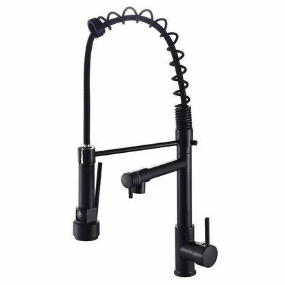 Malik - Pull Out Spout Hot/Cold Dual Hole Mixer Tap