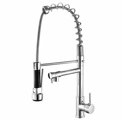 Malik - Pull Out Spout Hot/Cold Dual Hole Mixer Tap