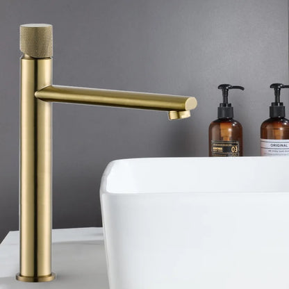 Tuqiu - Modern Brass Mounted Sink Tap