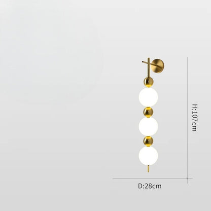 Dakota - Round Adjustable Ring Multi Milk Ball Shade Gold Hanging Chandelier