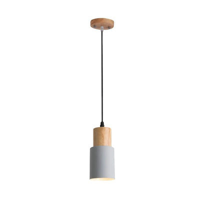 Jaziel - Round Wood Nordic Hanging Pendant Ceiling Light