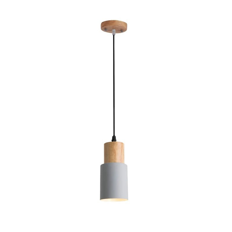 Jaziel - Round Wood Nordic Hanging Pendant Ceiling Light