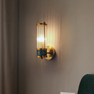 Eliel - Modern Gold Crystal Up/Down Wall Light