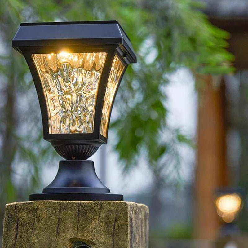 Sonam - Villa LED Solar Vintage Modern Standing Lamp