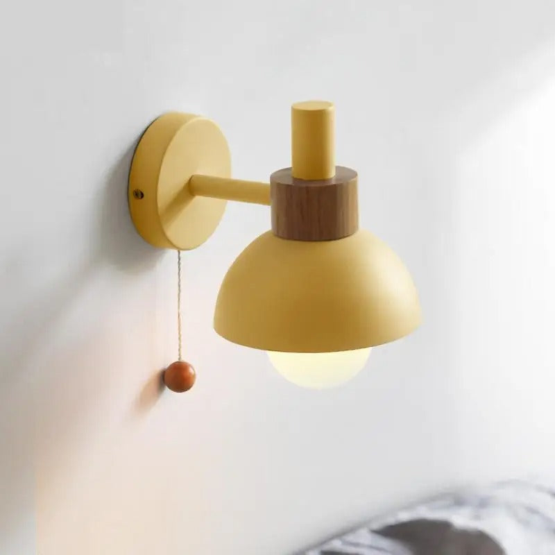 Zakai - Nordic Round Hanging Switch Sconce Wall Light