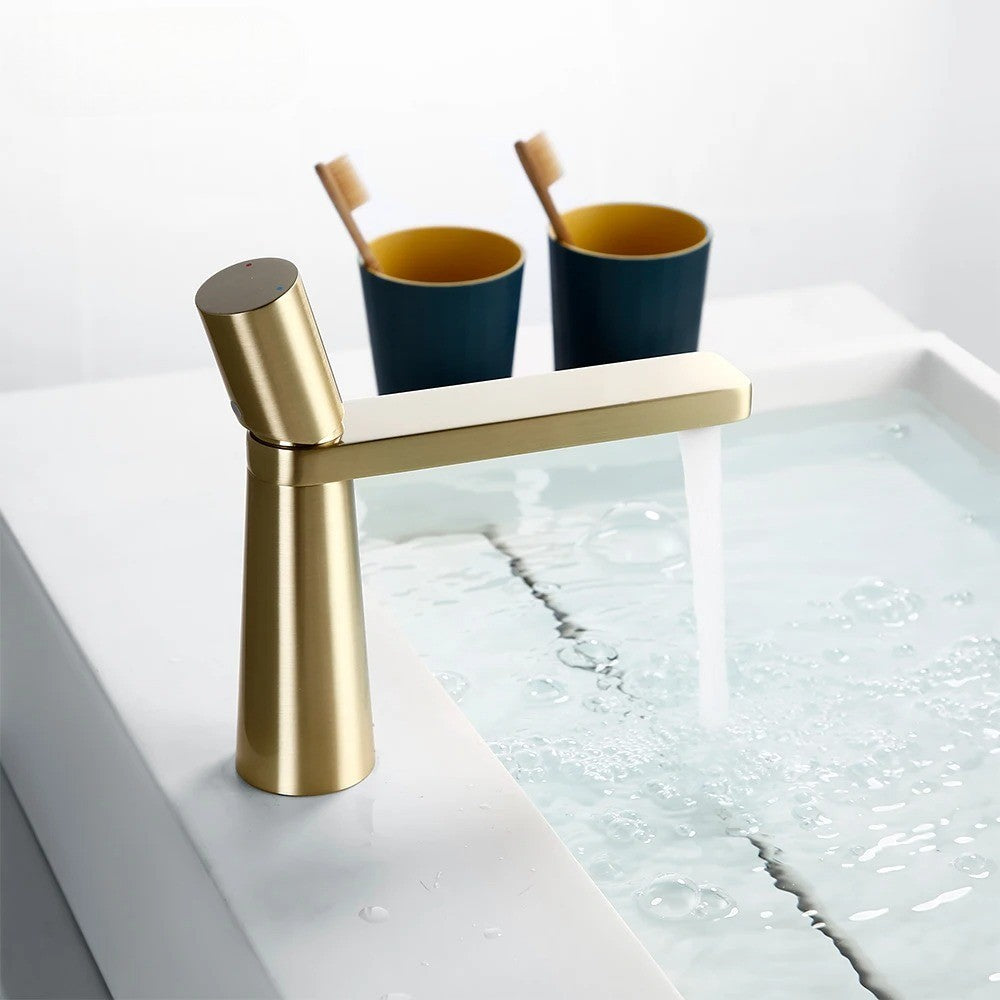 Sloane - Modern Brass Deck Mounted Tap