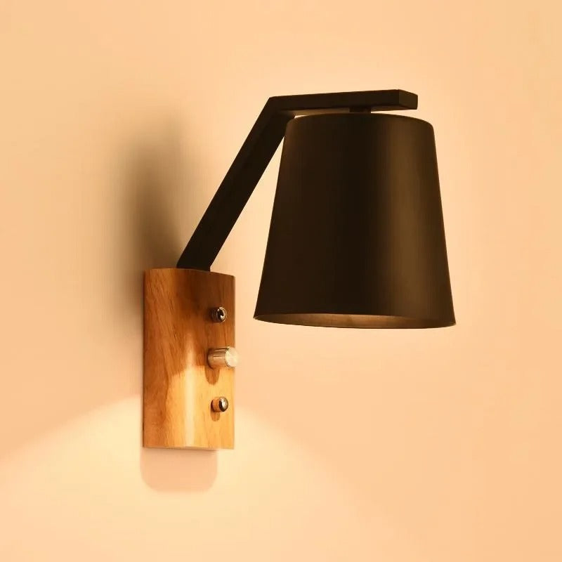 Finnegan - Wood Wall Mounted Nordic Style Light