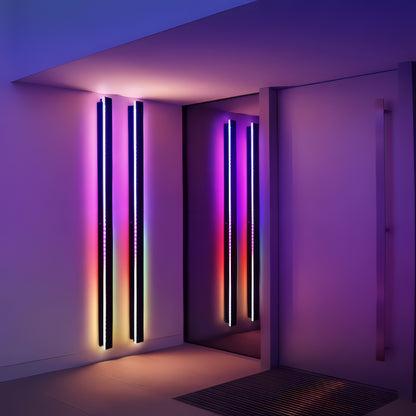 Asya - RGB Multicoloured Outdoor Wall Light Bar Waterproof