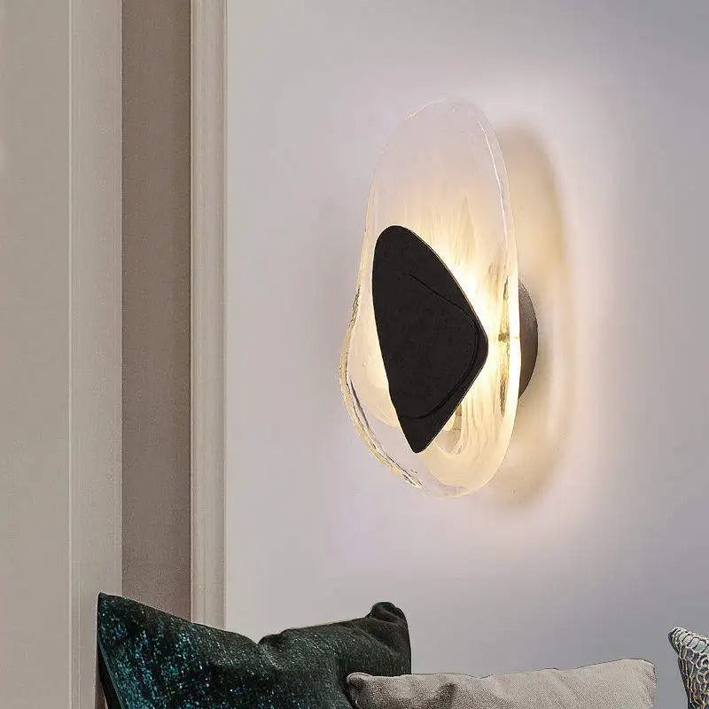 Fabian - Modern Glass & Metal Wall Lamp