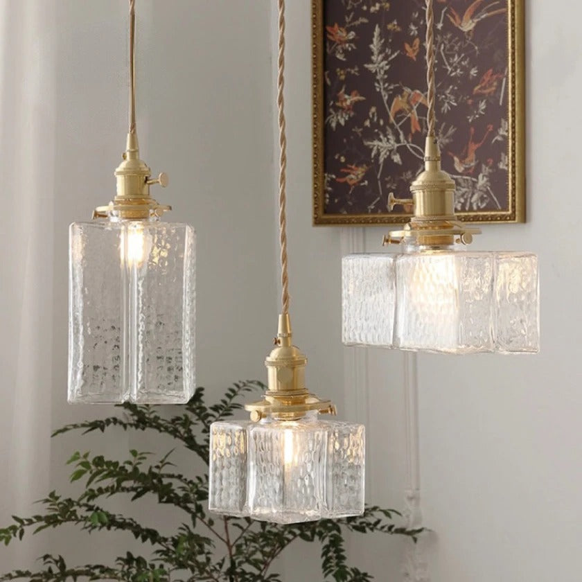 Farina - Modern Retro Hanging Glass Lamp