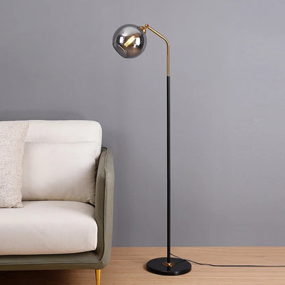Simon - Modern Glass Orb Table Lamp