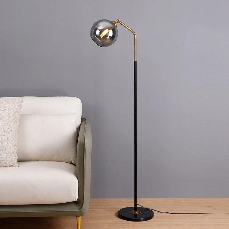 Simon - Modern Glass Orb Table Lamp