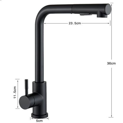Augustus - Pull Out Kitchen Filtered Dual Sprayer Tap