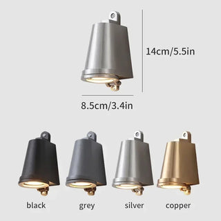 Keyley - Modern Outdoor Down Wall Light