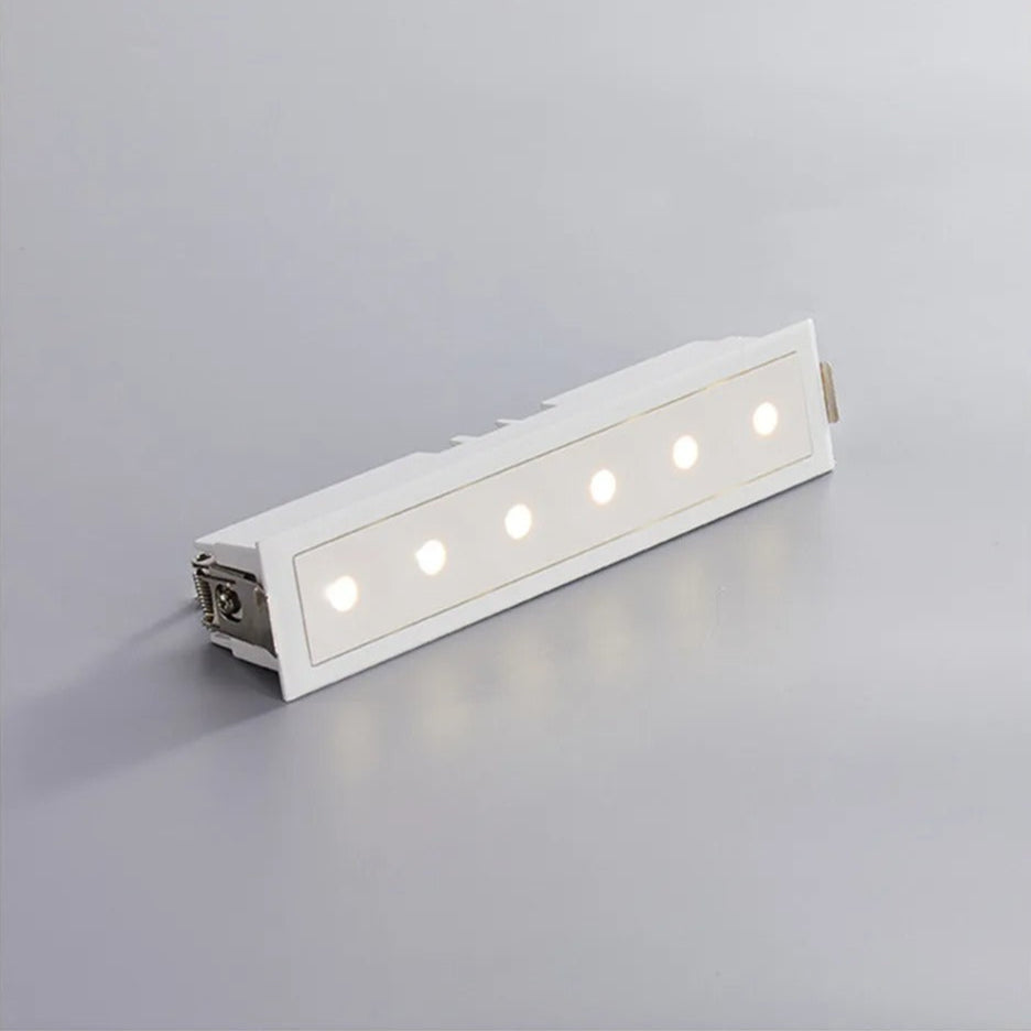 Eboni - Rectangular Industrial Recessed LED Downlight Ceiling Light