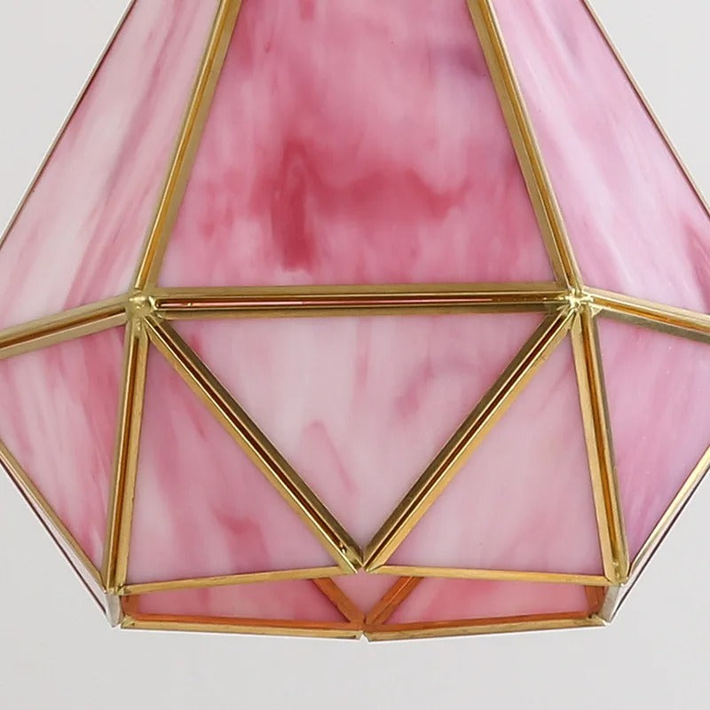 Luna - LED Modern Geometric Glass Pendant Lights