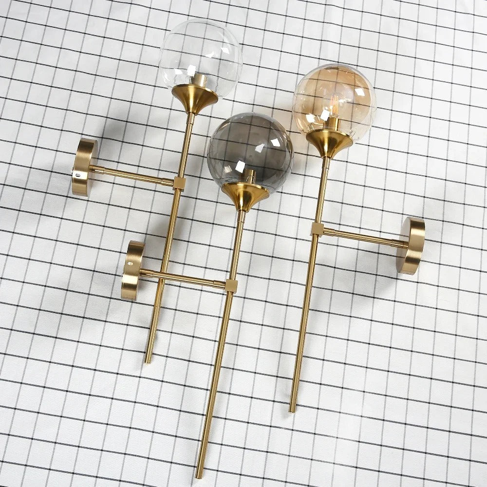 Cairo - Modern Gold Bar Wall Light