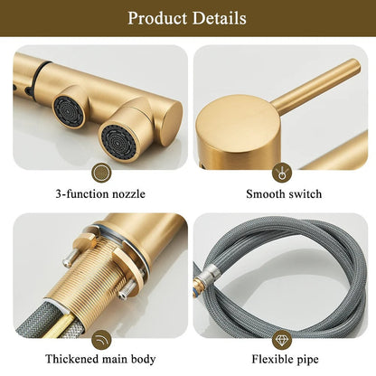 Grady - Deck Mounted 360 Rotate Water Purification Mixer Tap