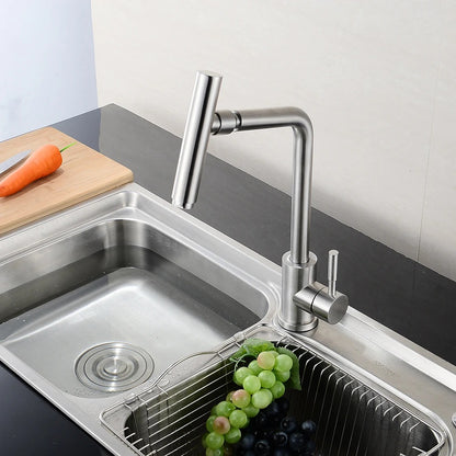 Pedro - 360 Swivel Hot/Cold Mixer Stainless Steel Kitchen Tap