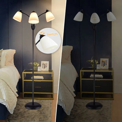 Gerardo - 3 Light Flexible Floor Lamp