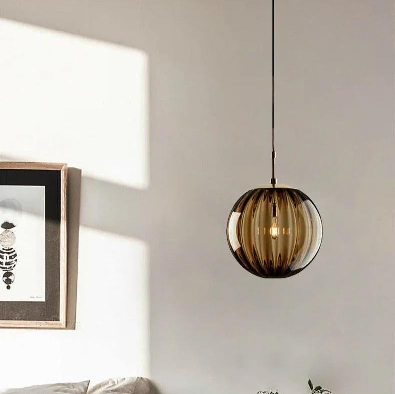 Flora - Glass Ball Pendant Hanging Lamp