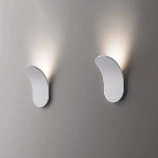 Maddox - Modern Curved Brushed Up LED Wall Light