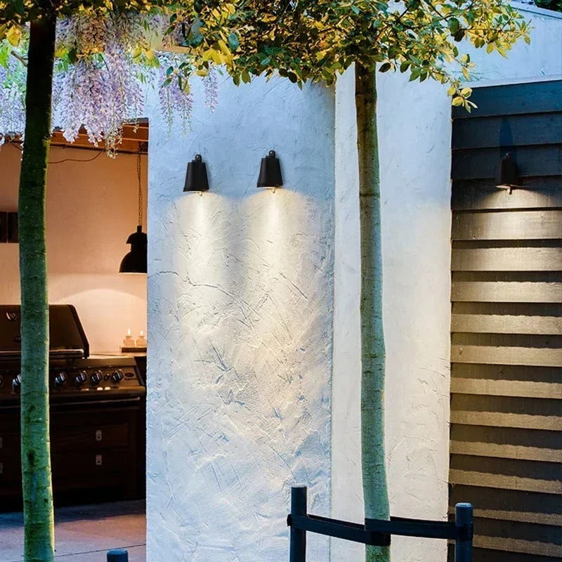 Keyley - Modern Outdoor Down Wall Light