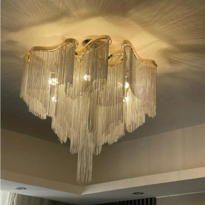 Rodney - Modern Tassel Ceiling Chandelier