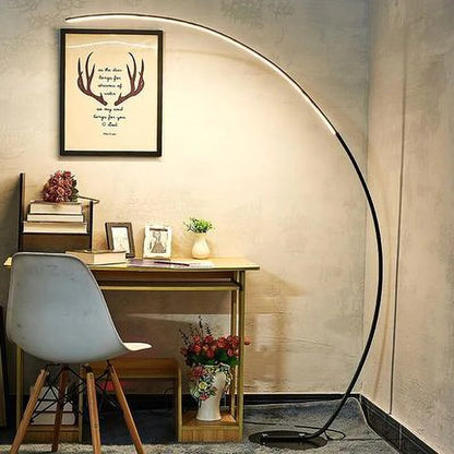 Ridley - Curved Floor Lamp Remote Controlled