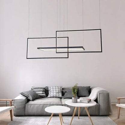 Dallas - Modern Nordic Rectangle Chandelier