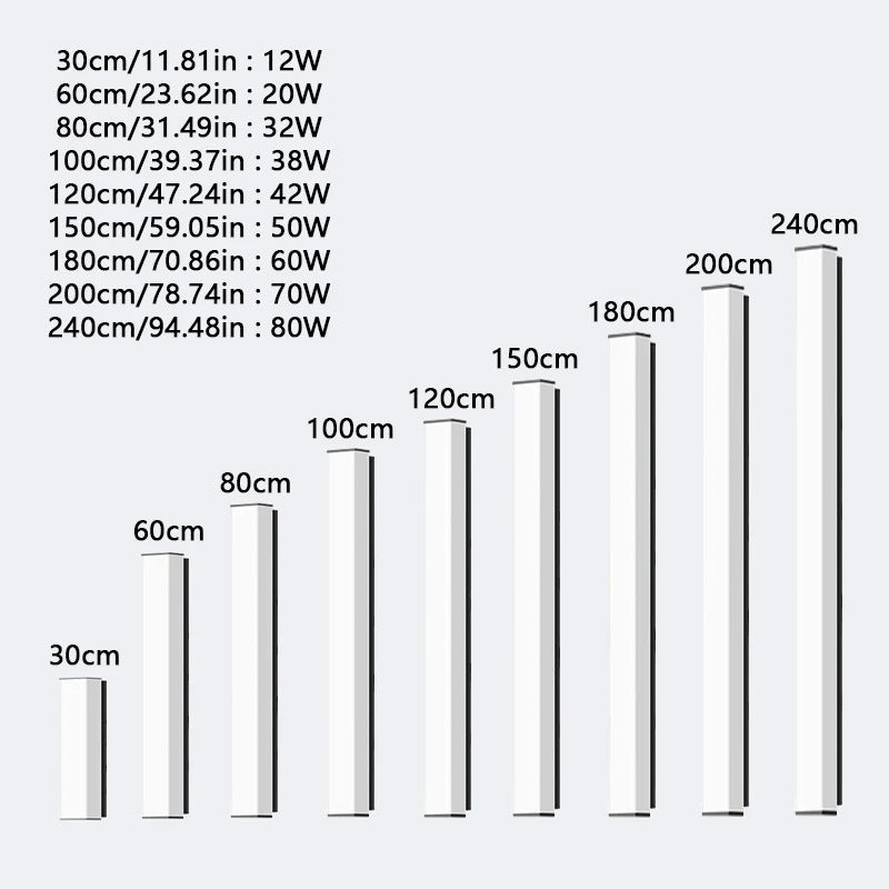 Reid - Outdoor LED Strip Wall Light Bar