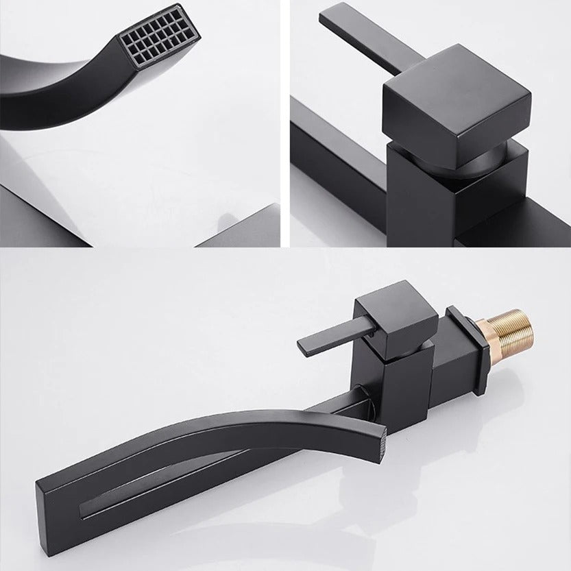 Zlatan - Tall Deck Mounted Single Lever Bathroom Tap