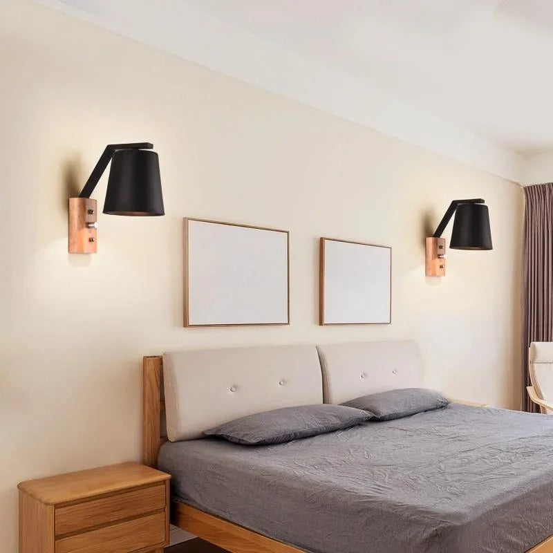 Finnegan - Wood Wall Mounted Nordic Style Light