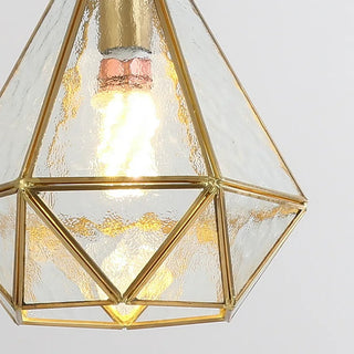 Luna - LED Modern Geometric Glass Pendant Lights